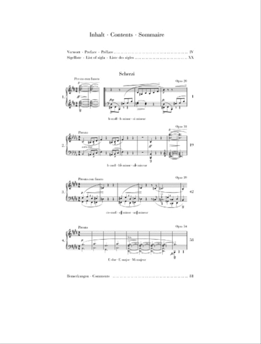 Scherzi Scherzi Piano Solo scores gallery preview page 2