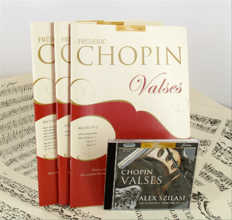 Valses - Vols 1, 2 & 3 + CD Piano Solo scores gallery preview page 1