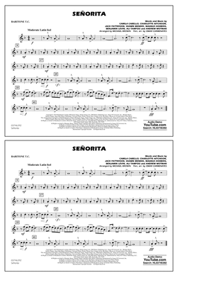 Se&#241;orita (arr. Carmenates and Brown) - Baritone T.C.