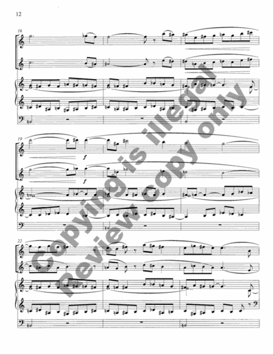Odes English Horn scores gallery preview page 16