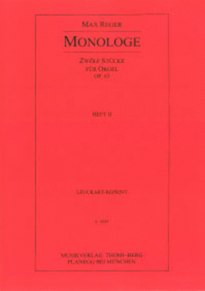Monologe - Heft II