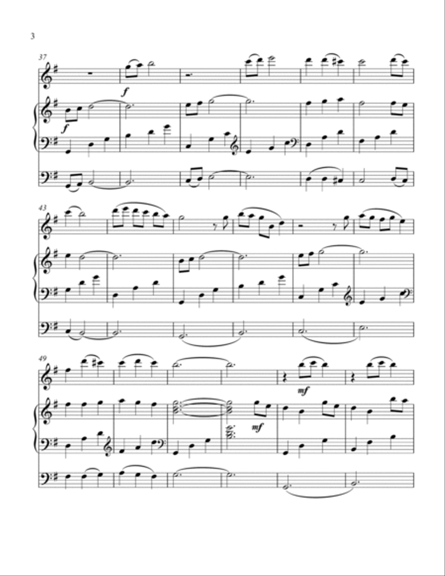 Silver Bells Flute scores gallery preview page 4