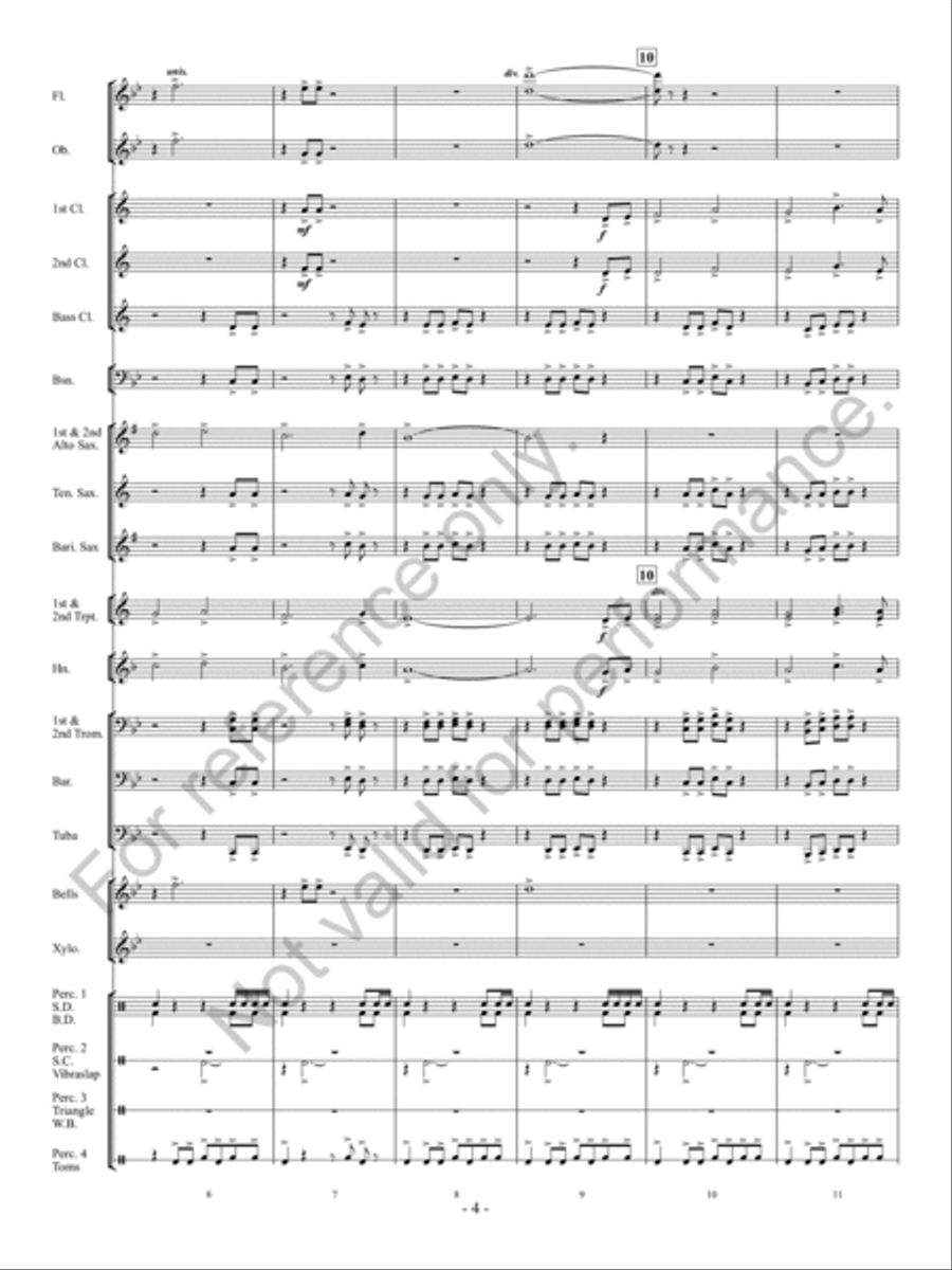 Hidden Gems Concert Band scores gallery preview page 5