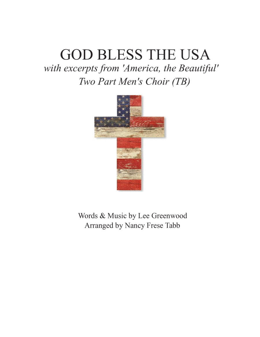 God Bless The U.s.a. TB scores gallery preview page 1