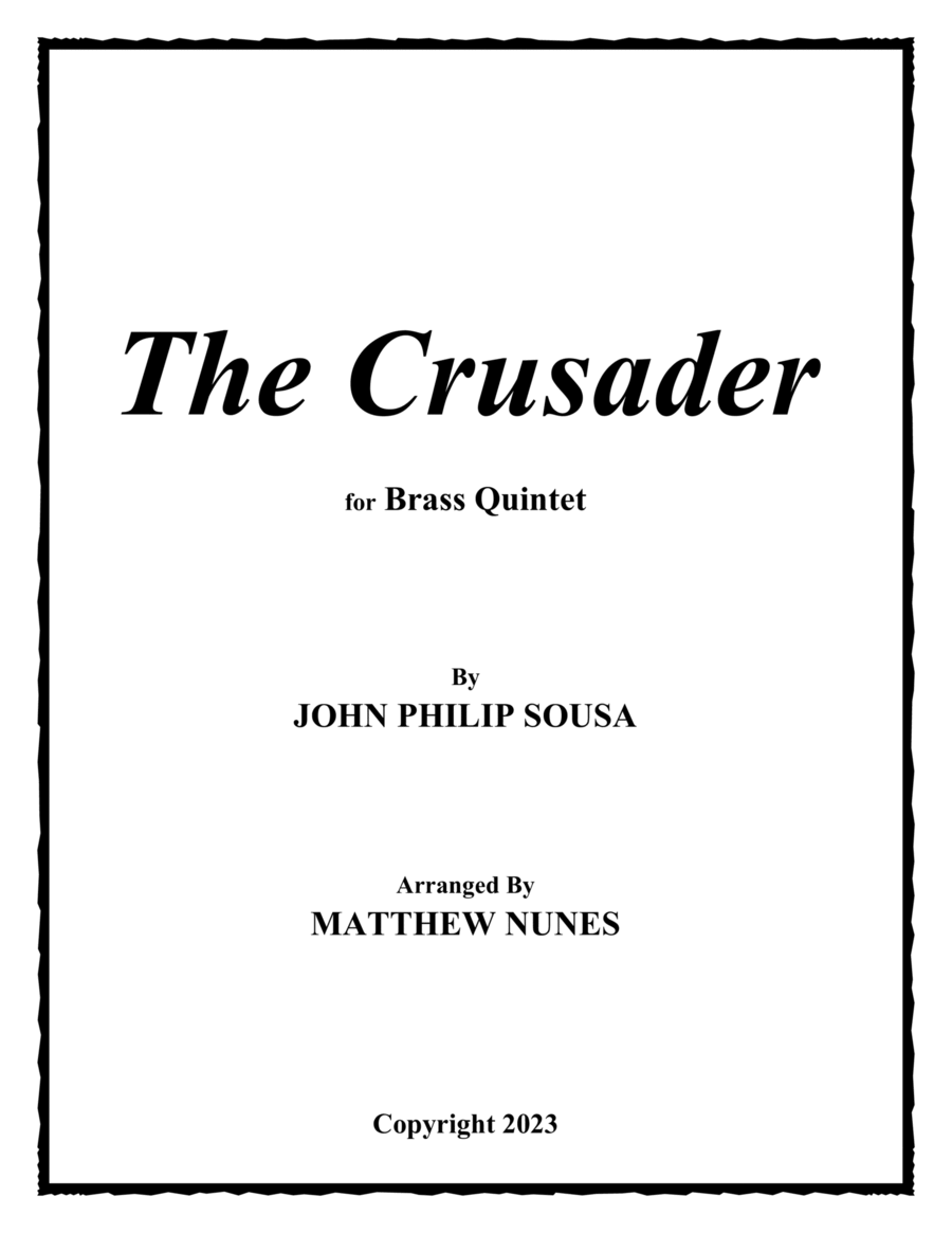 The Crusader Brass Quintet scores gallery preview page 1