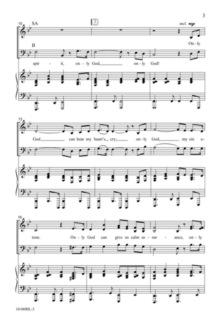 Only God Only God 3-Part scores gallery preview page 3
