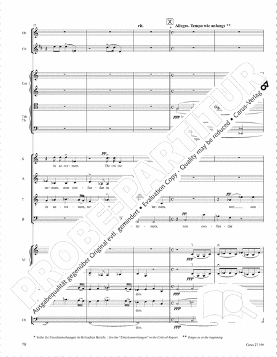 Te Deum 4-Part scores gallery preview page 85