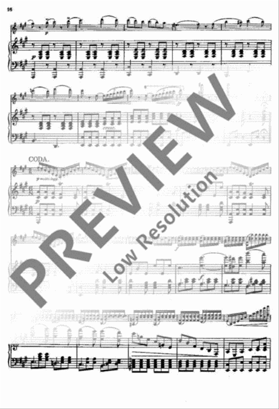 Concerto n°9 A minor Piano scores gallery preview page 17