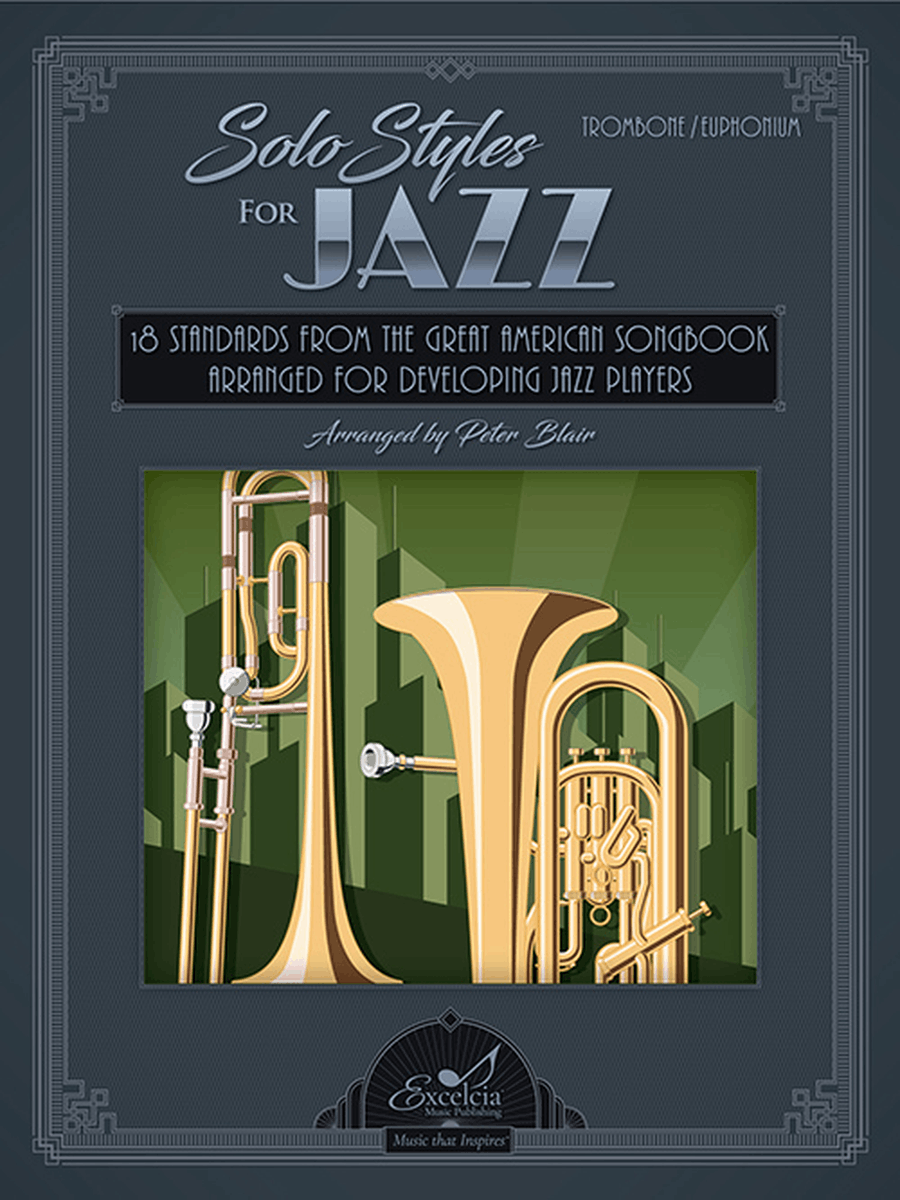 Book cover for Solo Styles for Jazz - Trombone, Euphonium