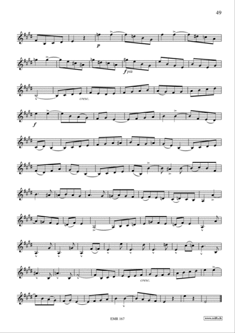 70 Studies Cornet scores gallery preview page 17