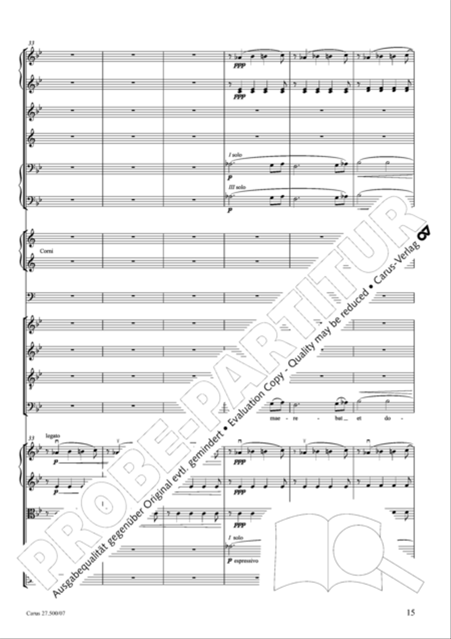 Quattro pezzi sacri Orchestra scores gallery preview page 16
