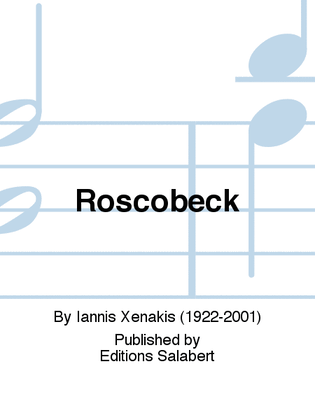 Book cover for Roscobeck