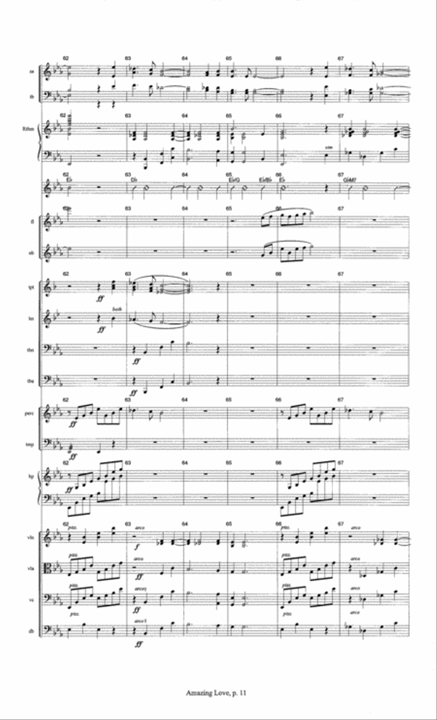 Amazing Love Choir scores gallery preview page 12