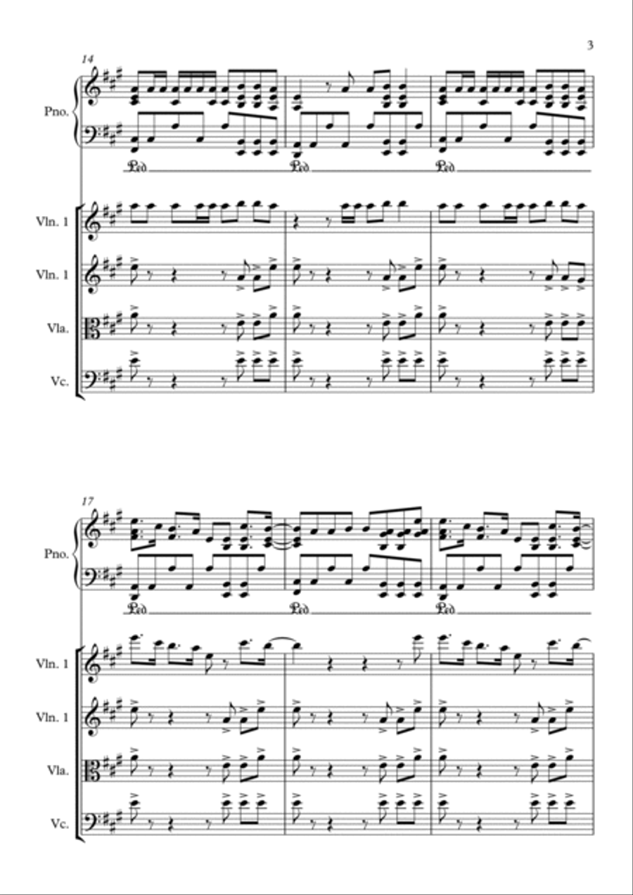 Closer String Orchestra scores gallery preview page 3