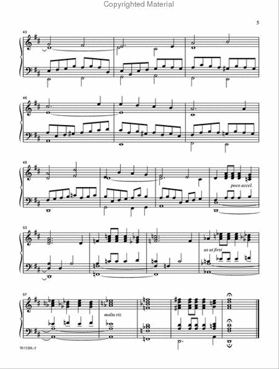 Prepare the Way Organ Solo scores gallery preview page 4