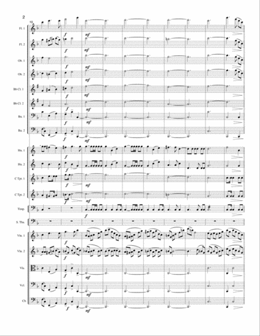Concerto del Garda Orchestra scores gallery preview page 3