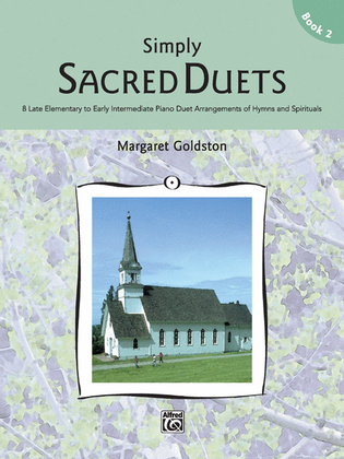 Book cover for Simply Sacred Duets, Book 2