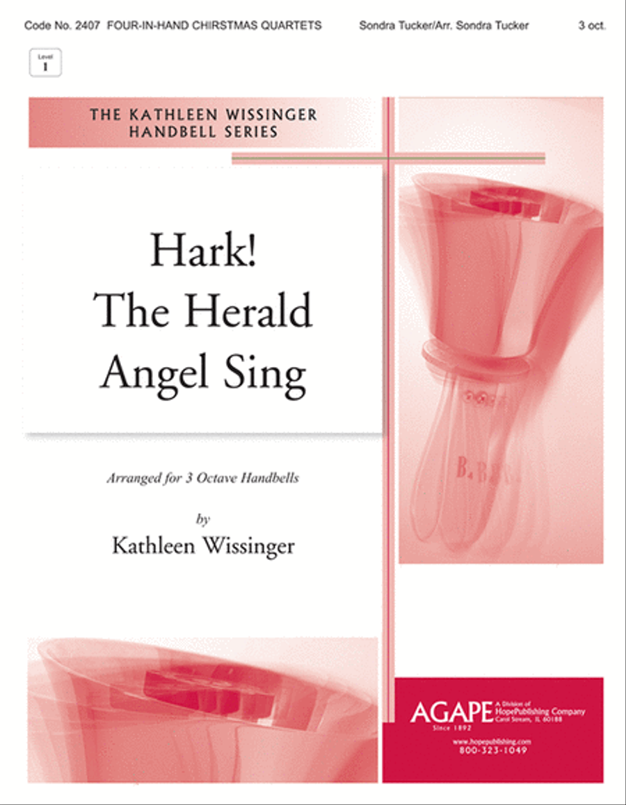 Four-in-Hand Christmas Quartets Handbell Choir scores gallery preview page 1