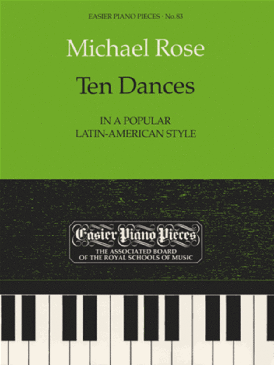 Ten Dances (in a popular Latin-American style) Piano Method scores gallery preview page 1