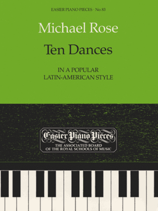 Book cover for Ten Dances (in a popular Latin-American style)