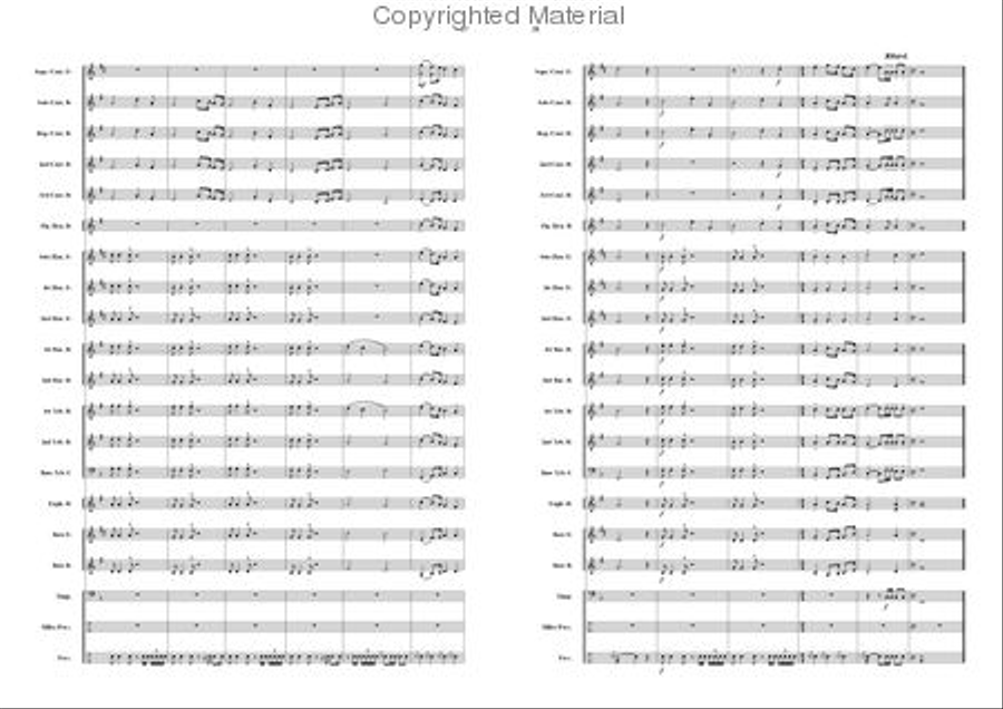 Columbus Brass Band scores gallery preview page 14