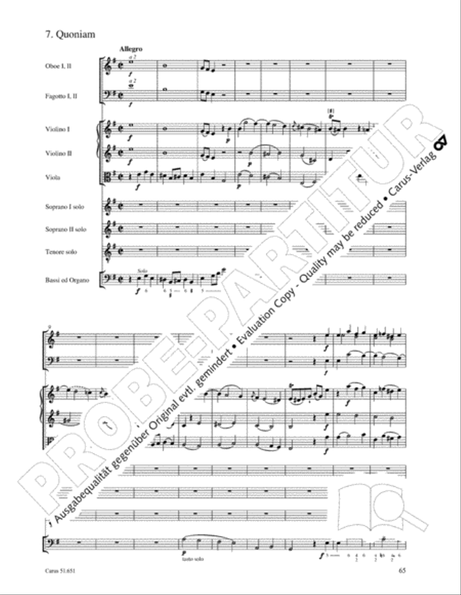 C Minor Mass, K. 427 (Missa in c KV 427) 4-Part scores gallery preview page 81