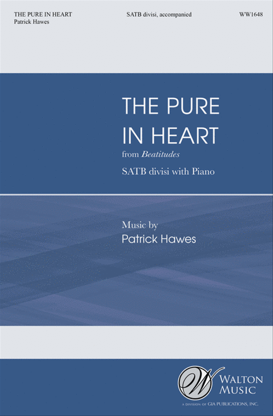 The Pure in Heart 4-Part scores gallery preview page 1