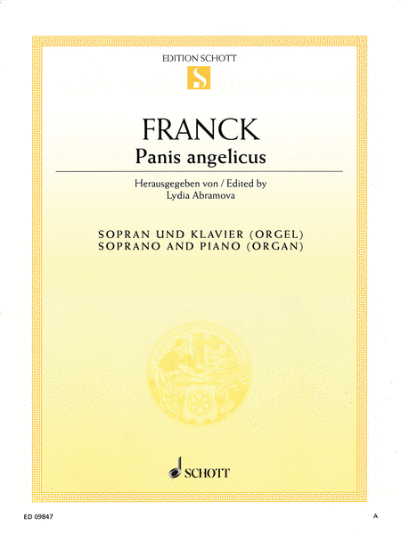 Panis Angelicus For Soprano And Piano