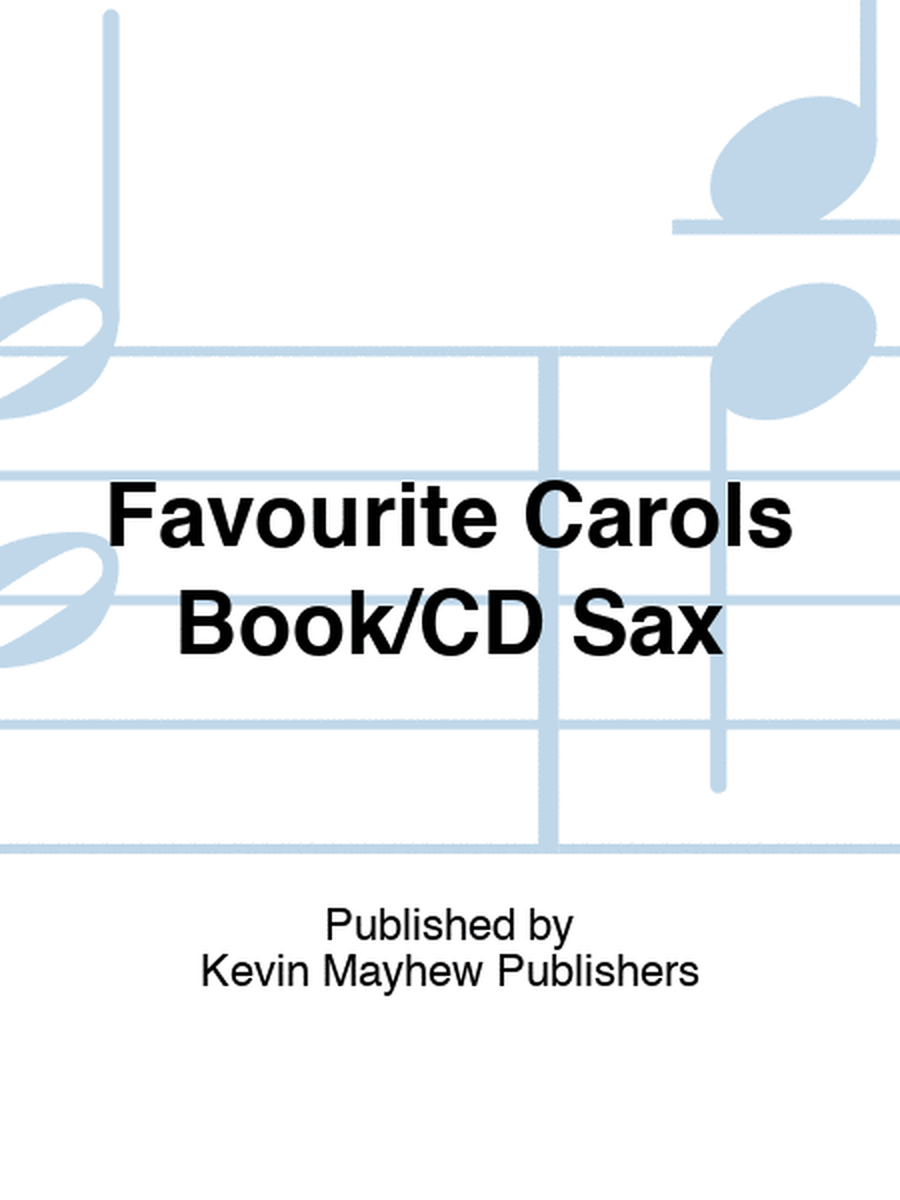 Favourite Carols Book/CD Sax