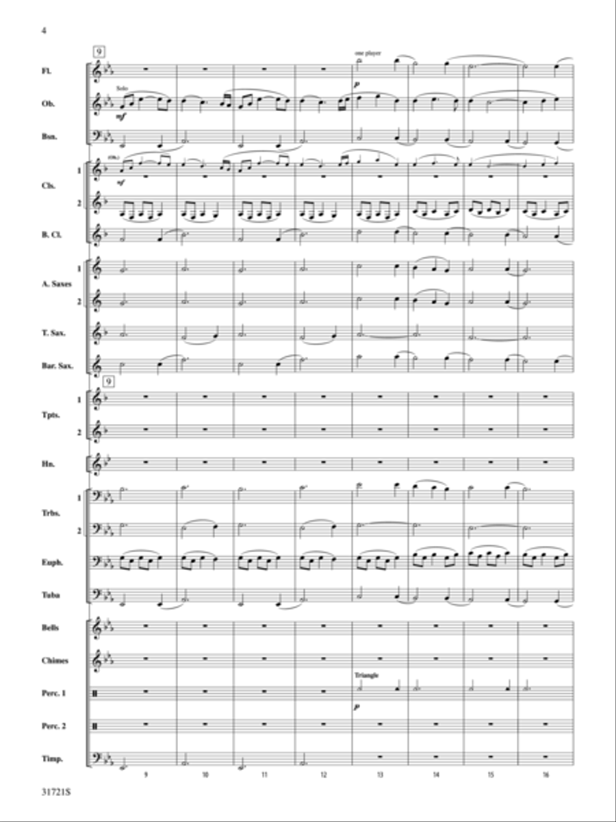 Autumn Hill Autumn Hill Concert Band scores gallery preview page 3