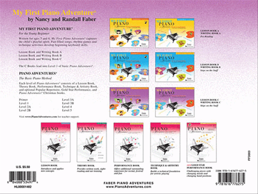 My First Piano Adventure Christmas - Book C Piano Method scores gallery preview page 6