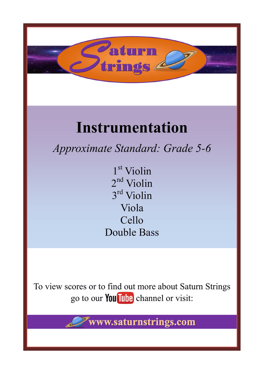 Mars, Bringer of War - from The Planets String Orchestra scores gallery preview page 2