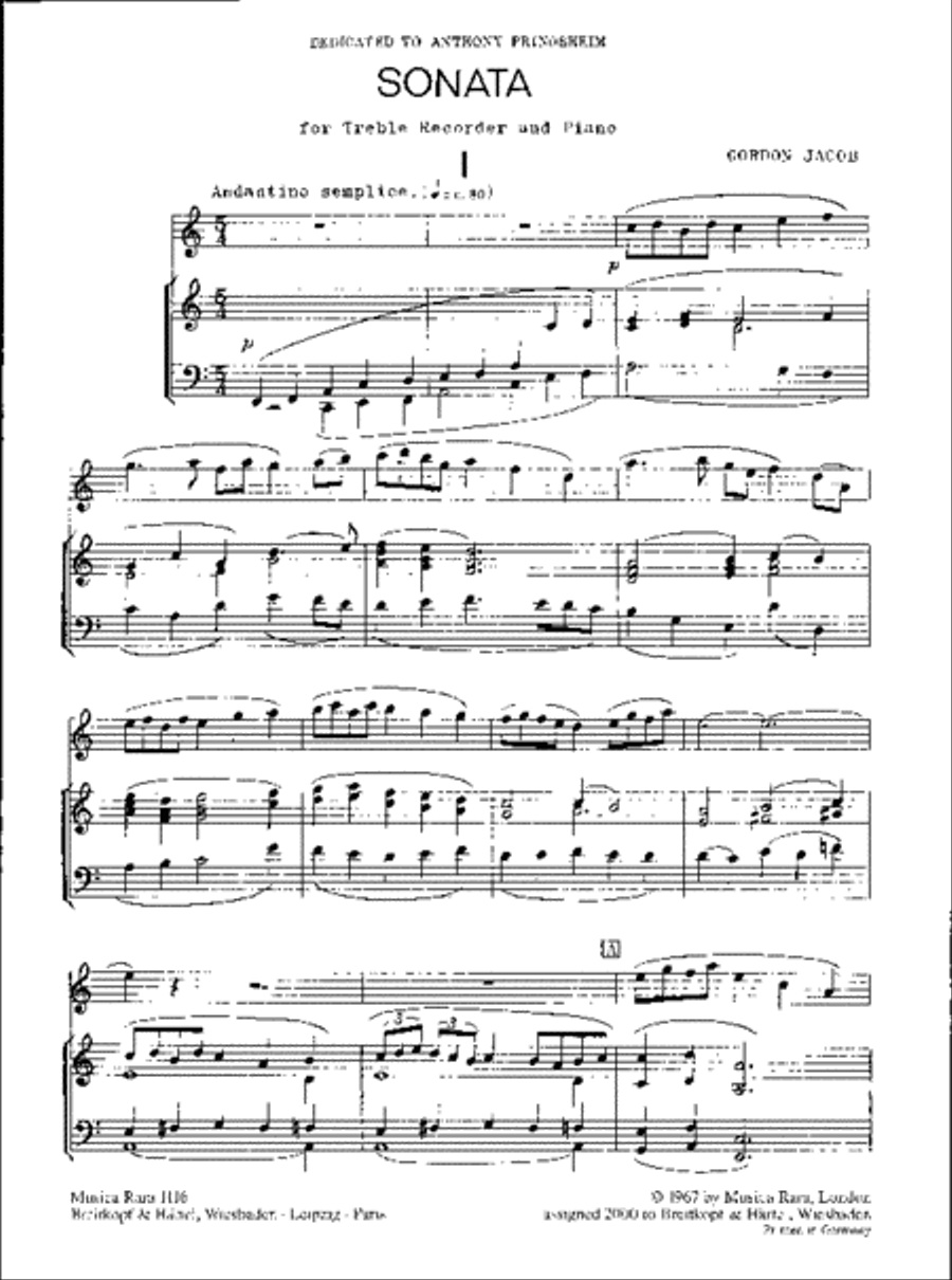 Sonata Recorder scores gallery preview page 2