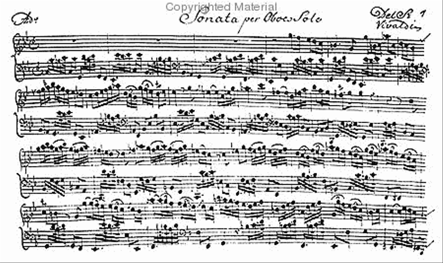 Sonatas for oboe RV 53, RV 81, RV779 Oboe scores gallery preview page 2