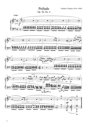 Prelude Op.28, No.4