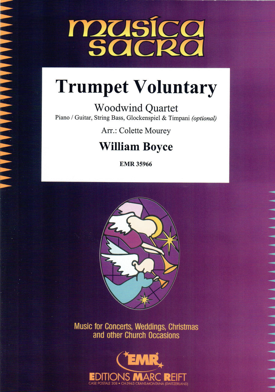 Trumpet Voluntary Woodwind Quartet scores gallery preview page 1