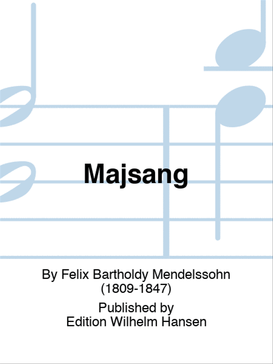 Majsang Choir scores gallery preview page 1