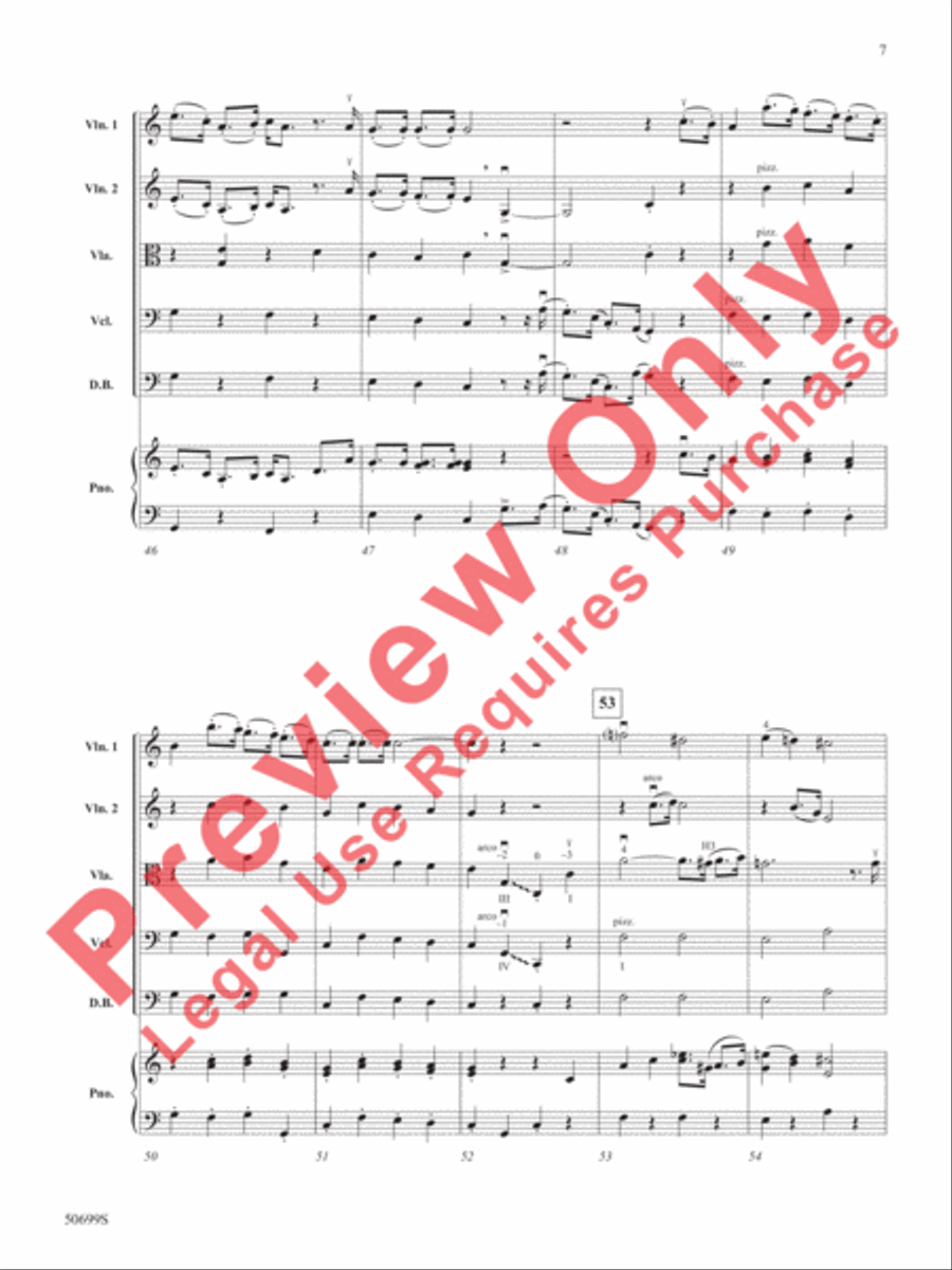 Highlights from The Wizard of Oz String Orchestra scores gallery preview page 8
