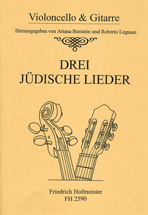 Book cover for 3 judische Lieder