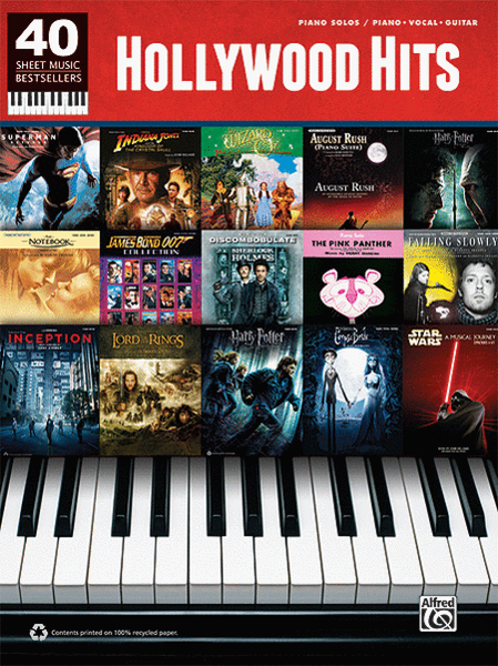 40 Sheet Music Bestsellers -- Hollywood Hits