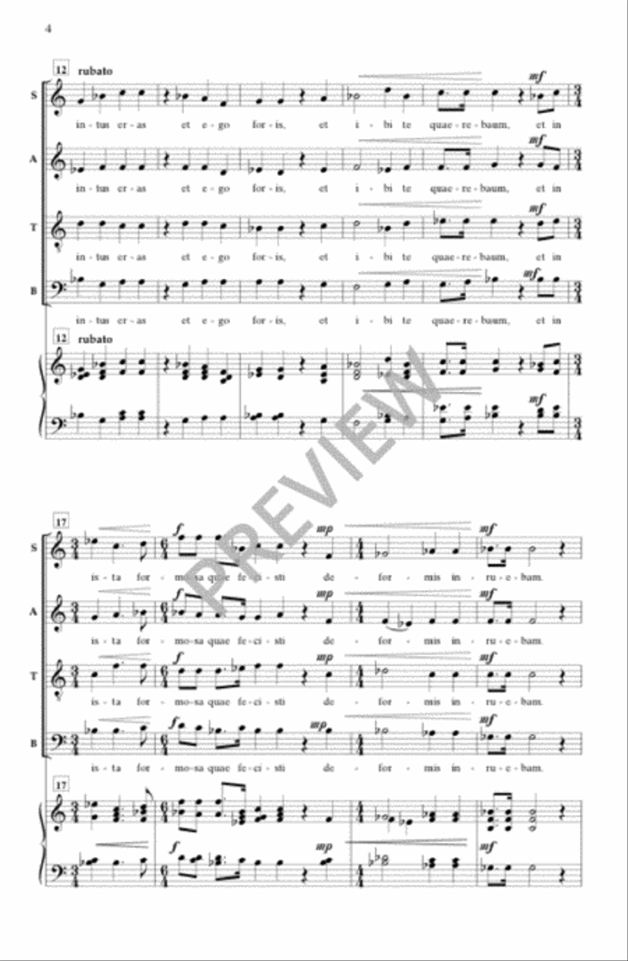 Sero te amavi Divisi scores gallery preview page 3