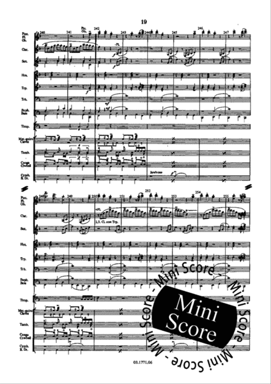 Eviva Caecilia Big Band scores gallery preview page 21