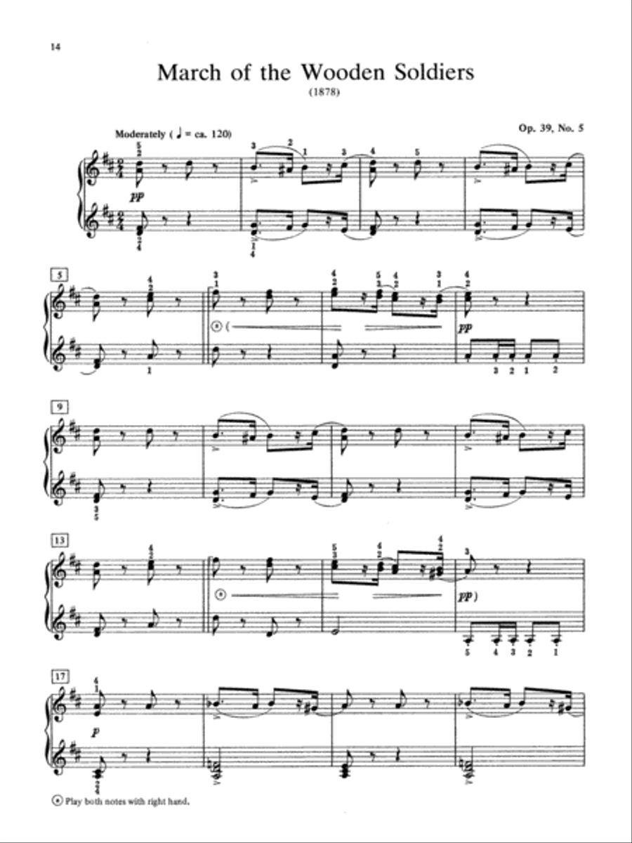 At the Piano with Tchaikovsky Piano Solo scores gallery preview page 3