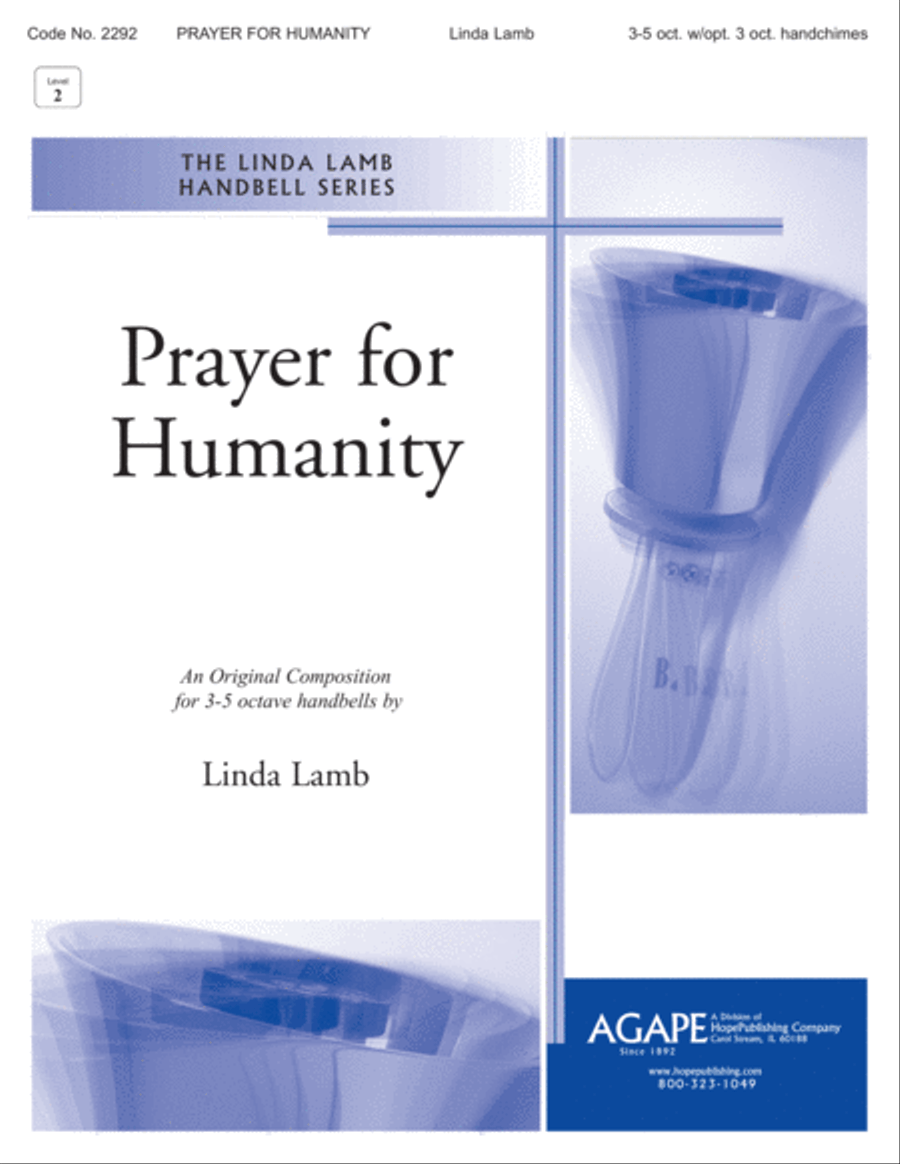 Prayer for Humanity Handbell Choir scores gallery preview page 1
