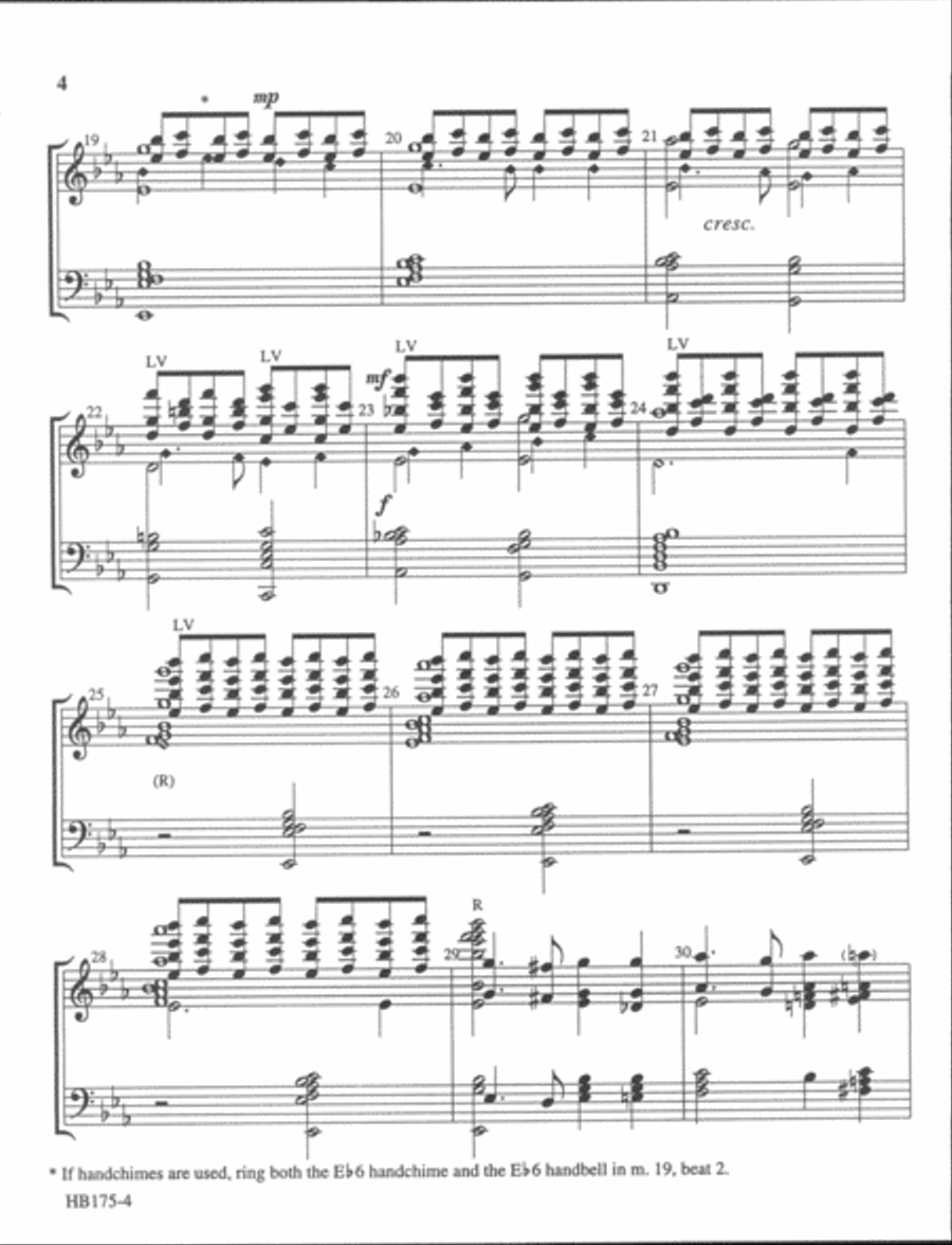 I Heard the Bells on Christmas Day 5-Octaves scores gallery preview page 9
