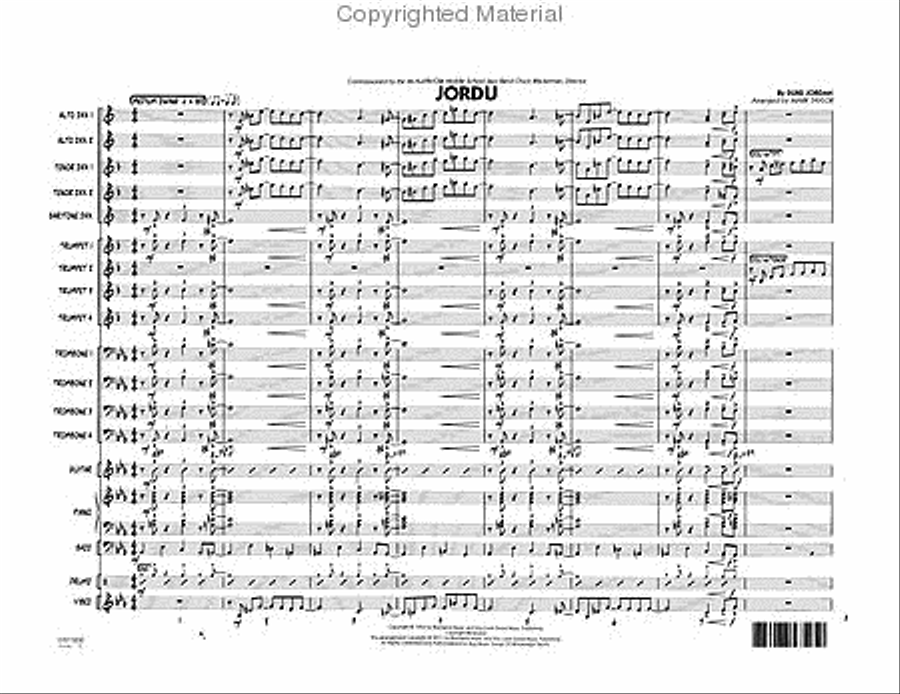 Jordu Jazz Ensemble scores gallery preview page 2