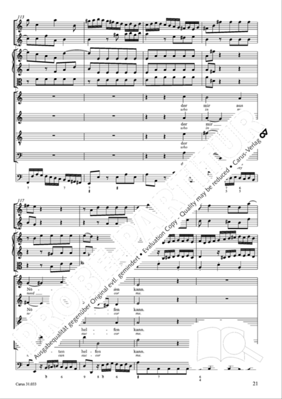 Lord Jesus Christ, in thee alone (Allein zu dir, Herr Jesu Christ) ATB scores gallery preview page 22