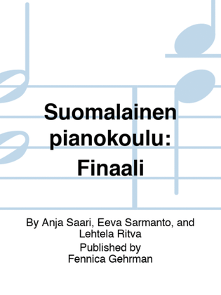 Book cover for Suomalainen pianokoulu: Finaali