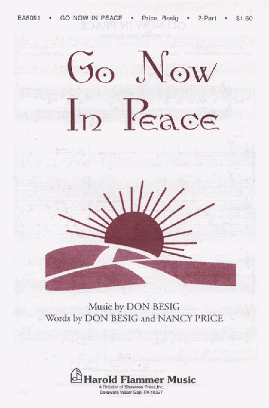 Go Now in Peace 2-Part scores gallery preview page 1