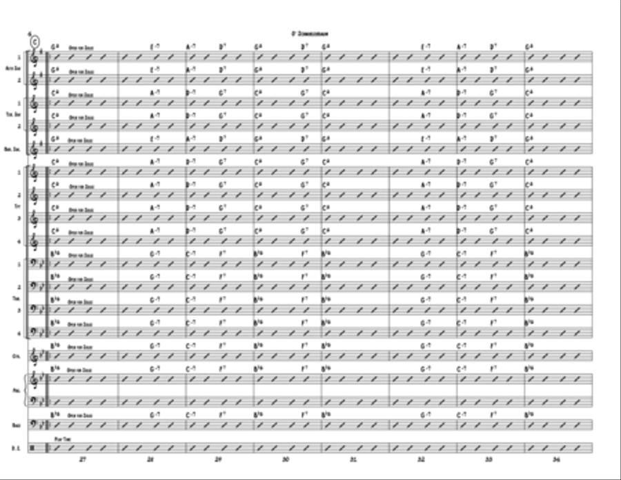 O' Schwingenbaum O' Schwingenbaum Jazz Ensemble scores gallery preview page 5